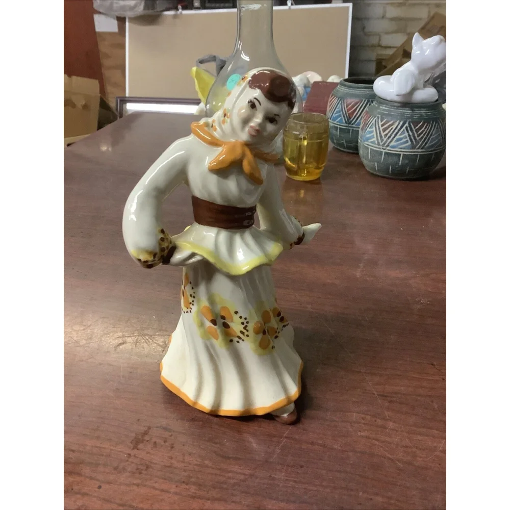 Vintage Ceramic Arts Studio Dancing Lady 